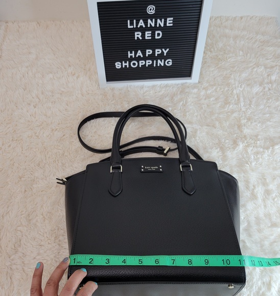 Kate Spade Jeanne Black Satchel - Picture 8 of 9